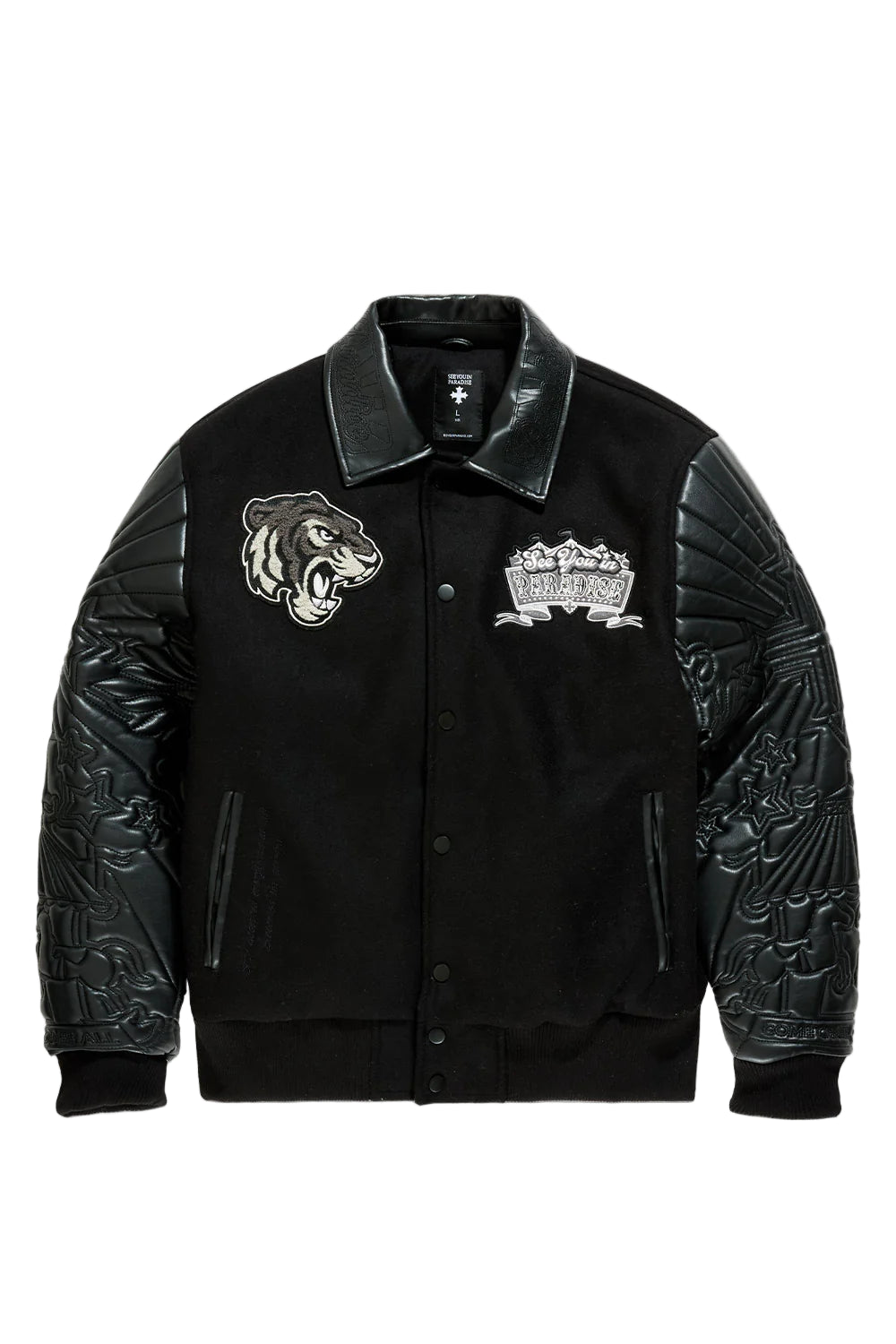 JORDAN CRAIG| SYIP SMOKE & MIRRORS VARSITY JACKET