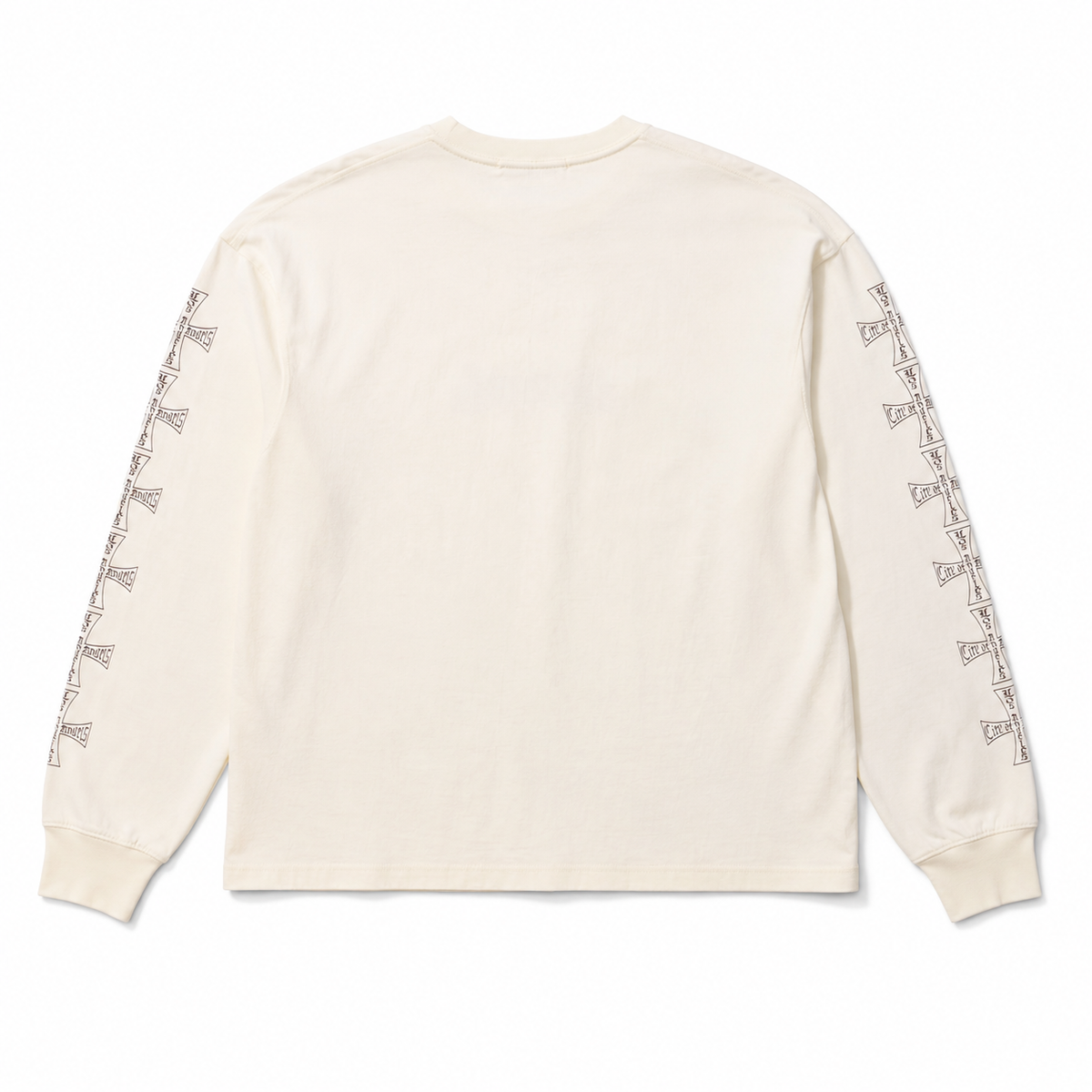 WASHED LA LONG SLEEVE TEE OFF WHITE
