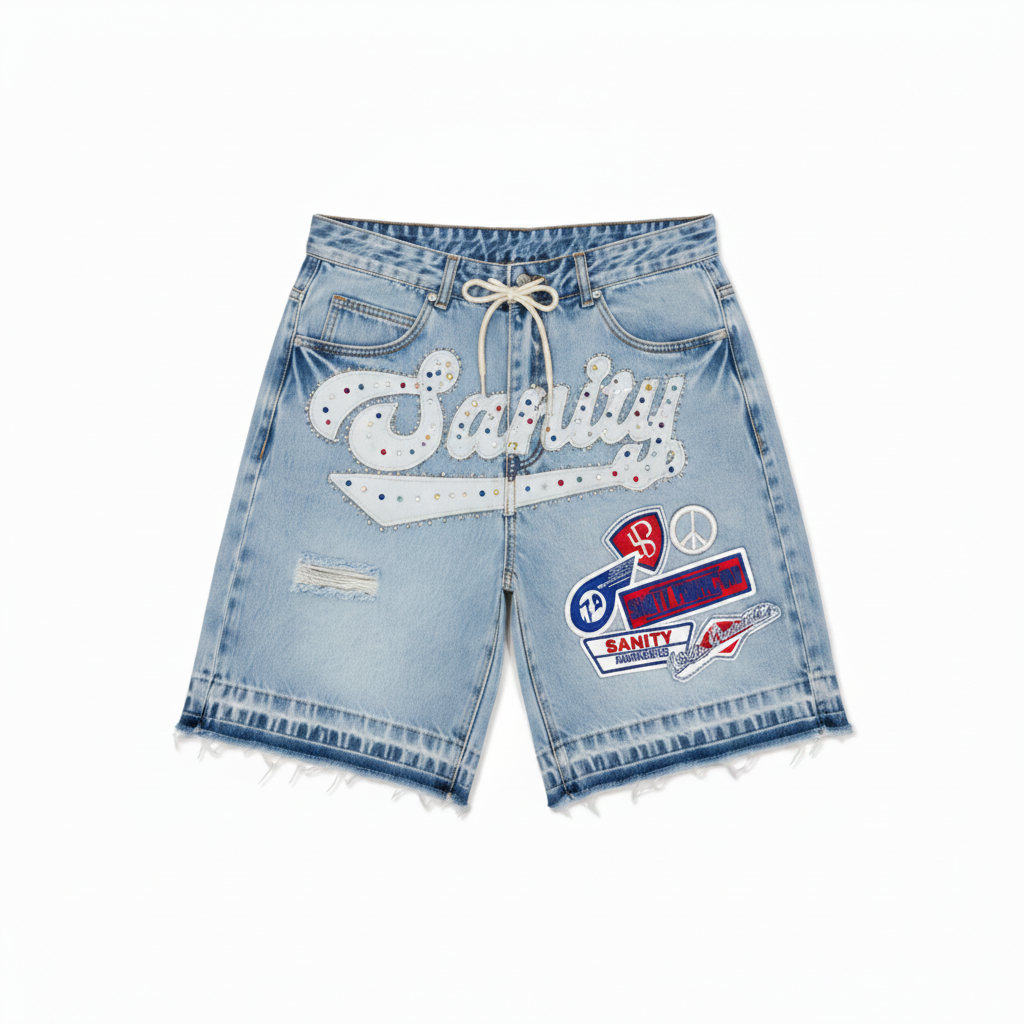 POLITICS|LIGHT BLUE JEAN SHORTS