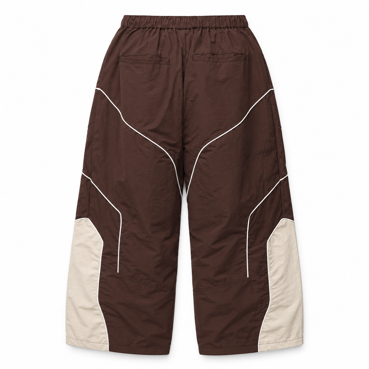 MOTOCROSS PARACHUTE PANTS BROWN
