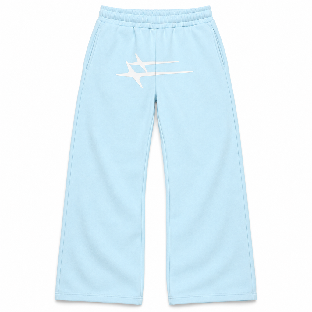 HYBRID SWEATPANTS LIGHT BLUE