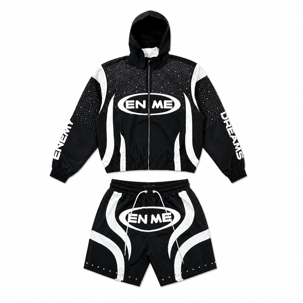 NME NYC| BLACK SHORT SET