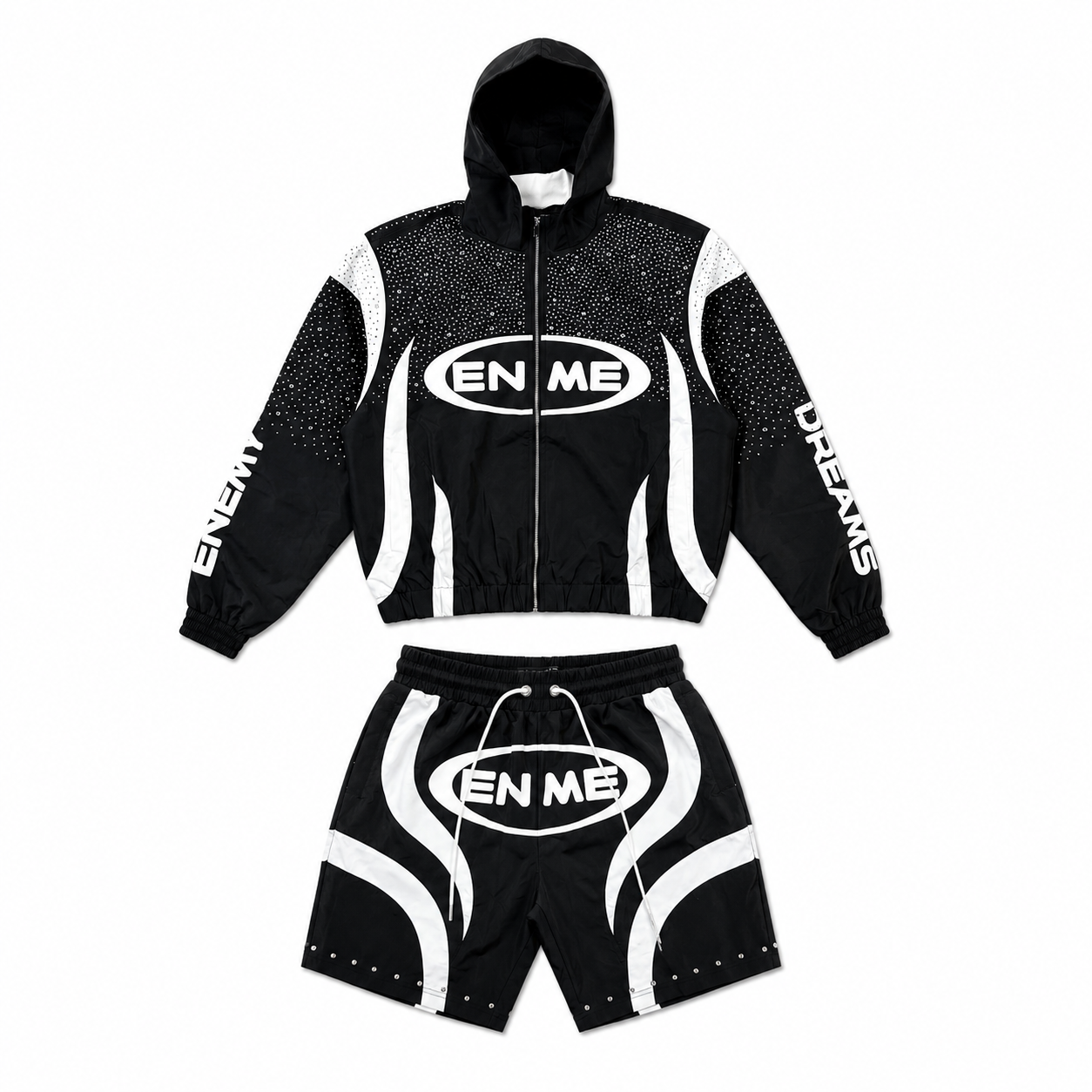 NME NYC| BLACK SHORT SET