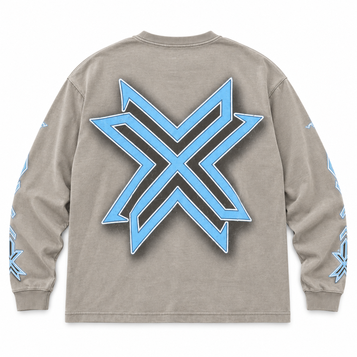 CROSSFIRE LONG SLEEVE | STONE GREY
