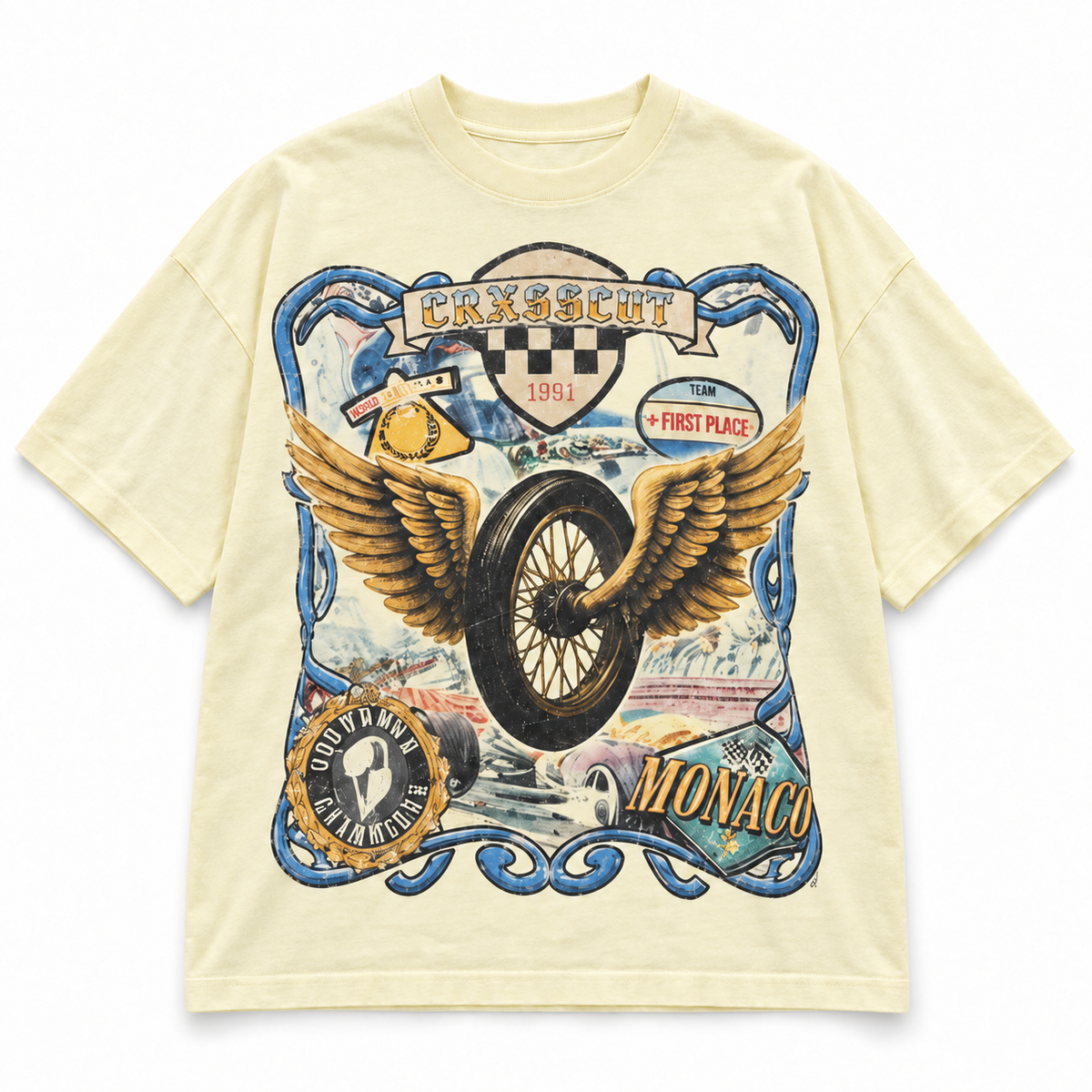 MONACO DRIFT TEE | CREAM