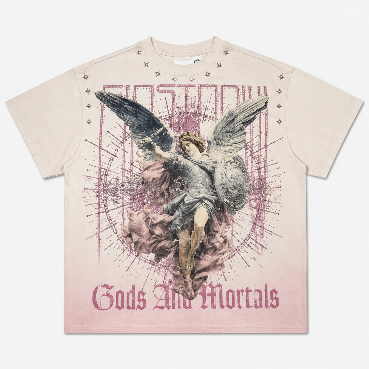 FIRST ROW|GOD AND MORTALS HALO POWER TEE