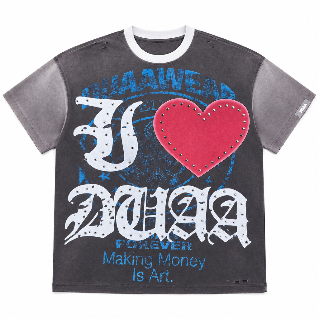 DUAA | EDGE TEE - GREY