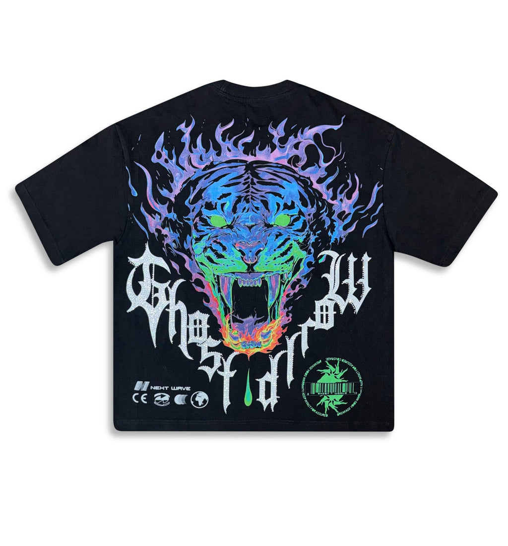 GHST WRLD| NIGHT VISION TEE BLACK