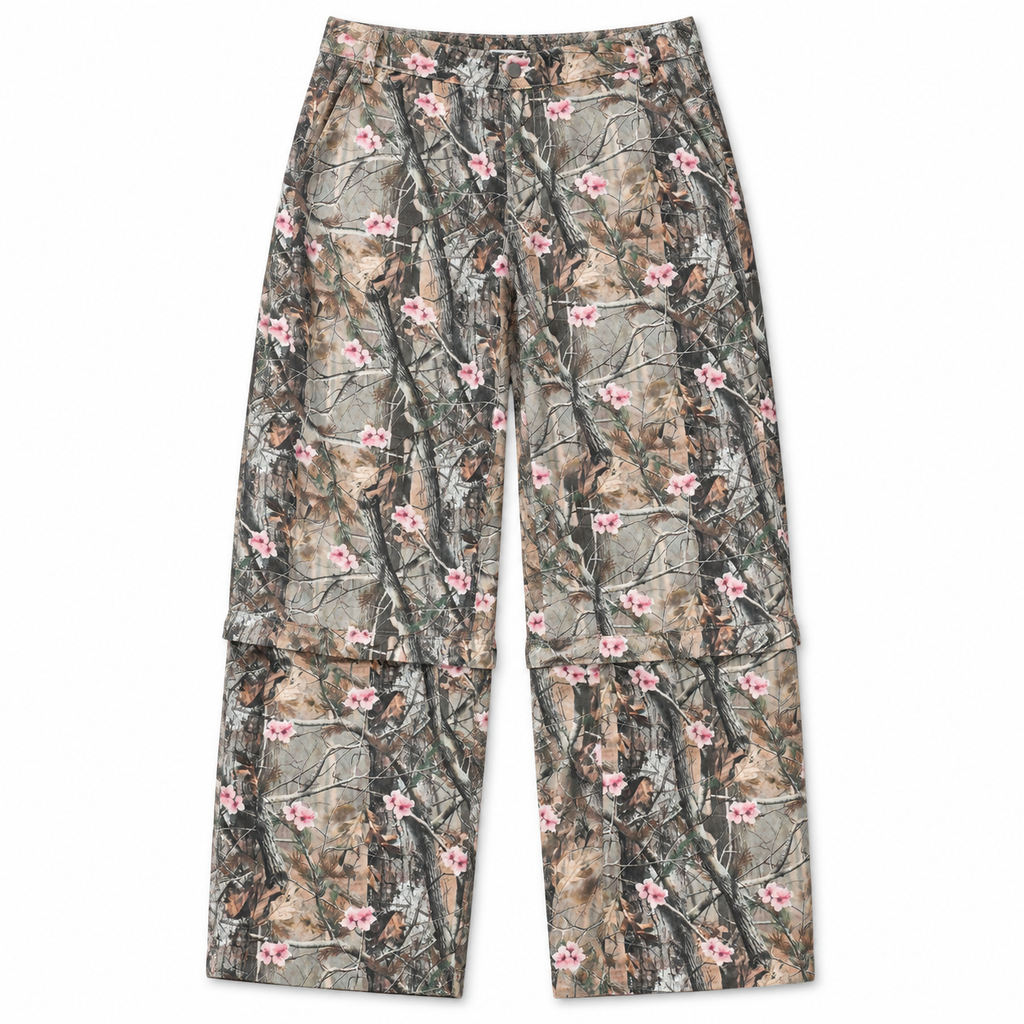 THRASHER PANTS PINK TREE CAMO
