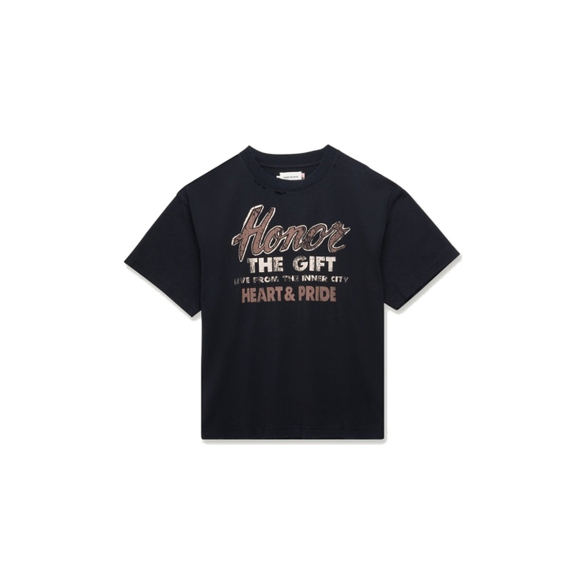 HONOR THE GIFT | HEART & PRIDE TEE - BLACK