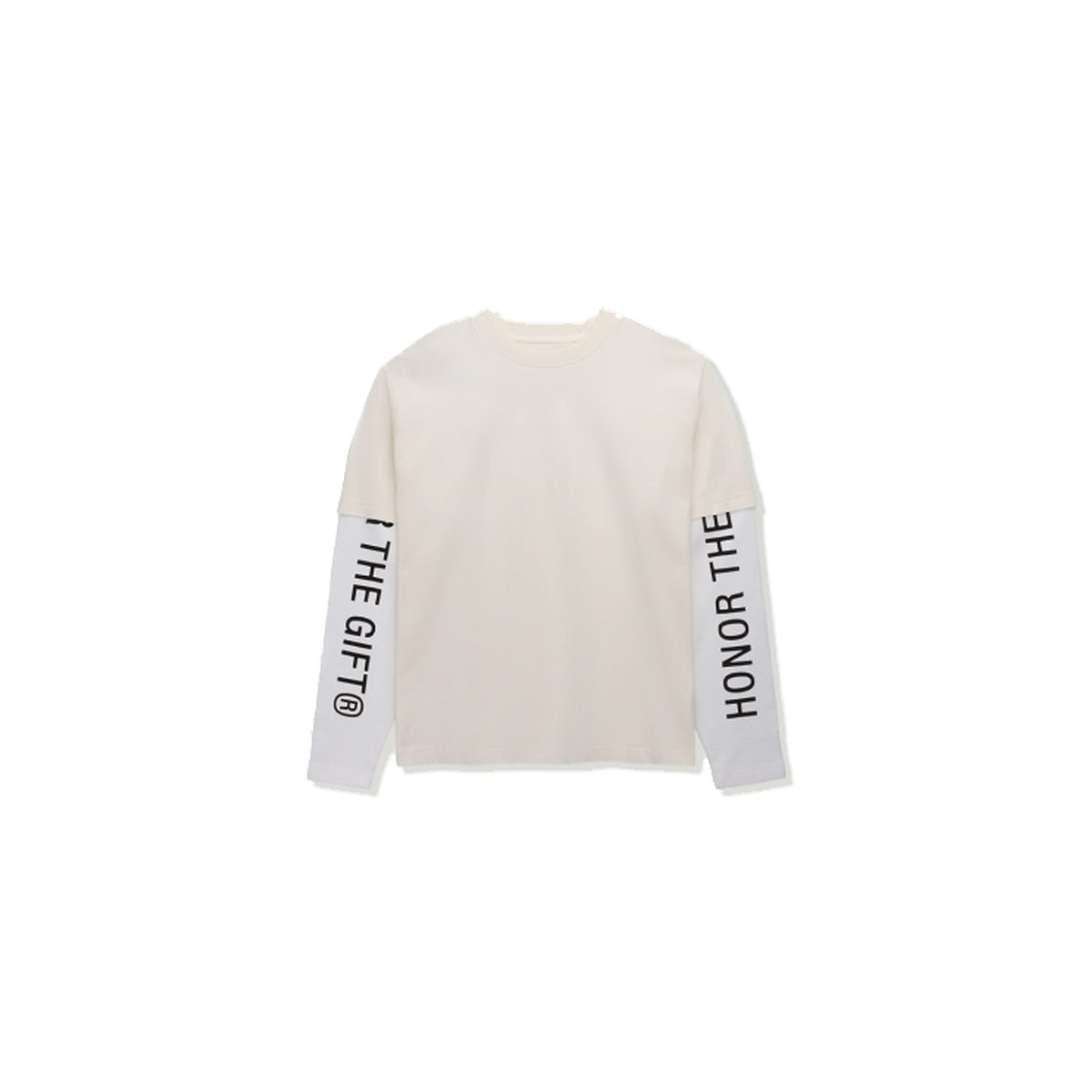 HONOR THE GIFT | HONOR DOUBLE SLEEVE TEE - BONE