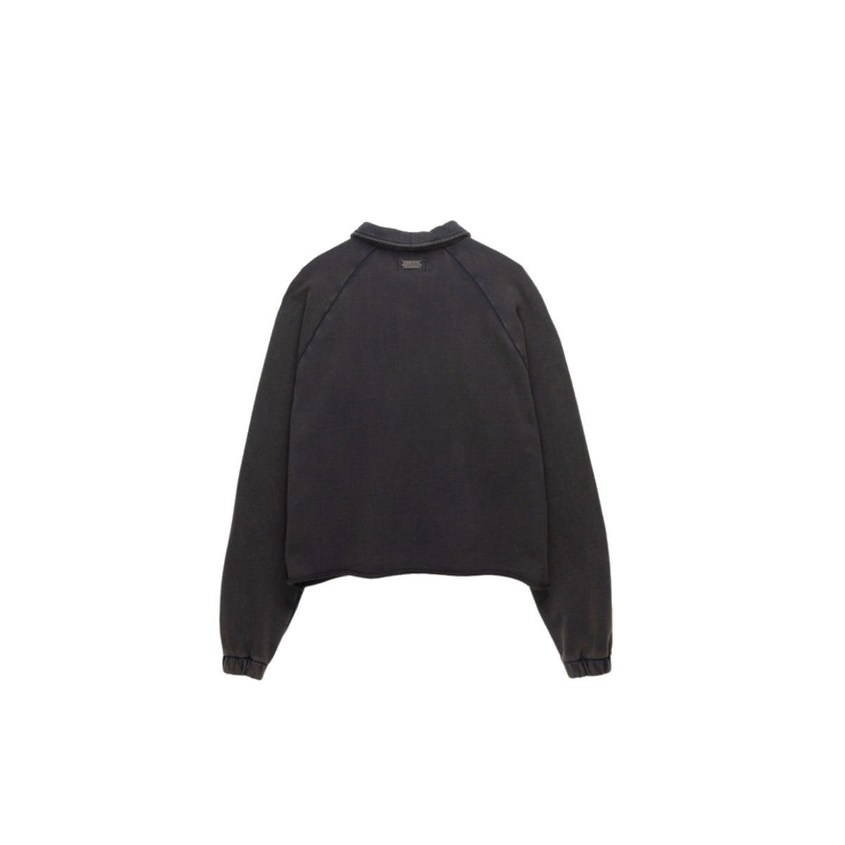 HONOR THE GIFT | VINTAGE TERRY QUARTER ZIP - VINTAGE BLACK