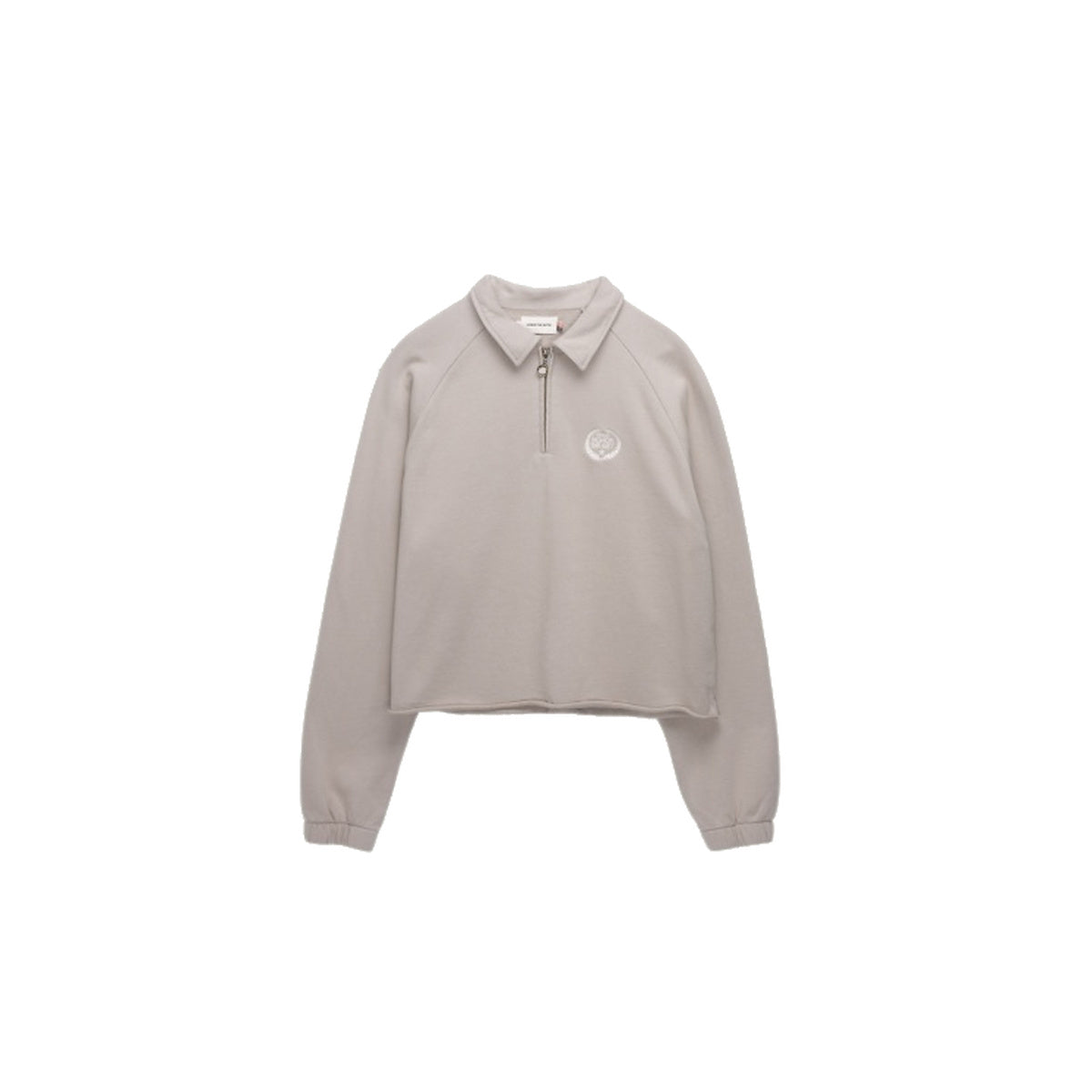 HONOR THE GIFT | VINTAGE TERRY QUARTER ZIP - VINTAGE STONE