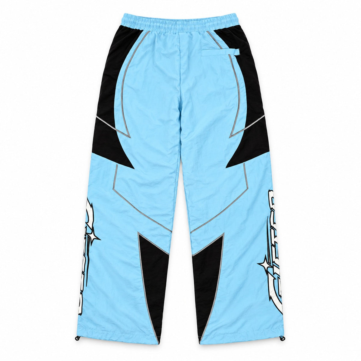 GFTD LA Gifted Storm Blue Track Pants - back view