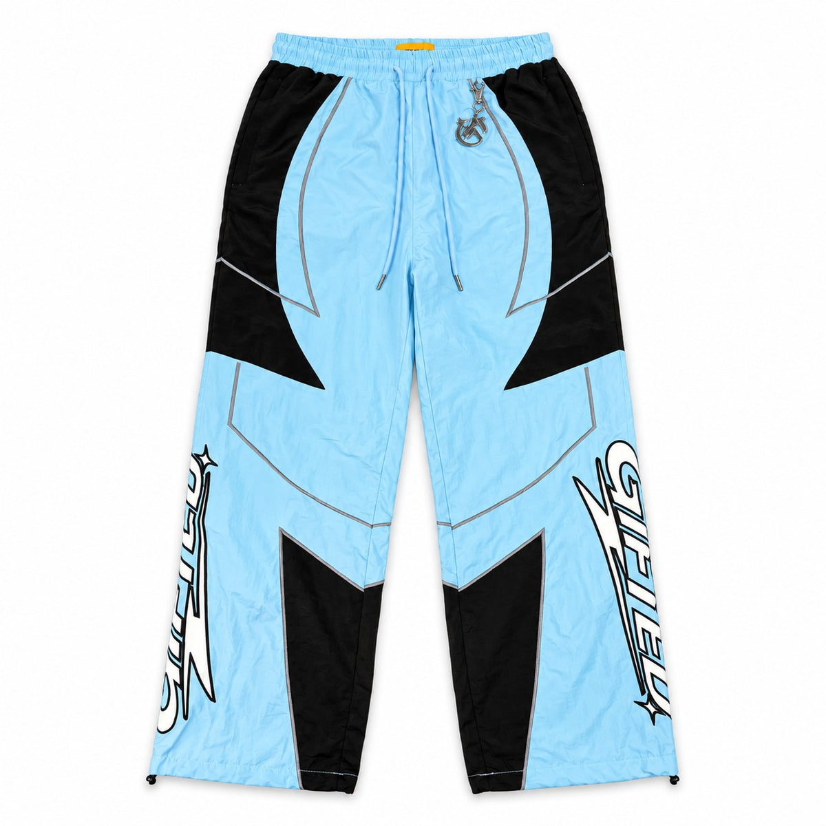 GFTD LA Gifted Storm Blue Track Pants - front view