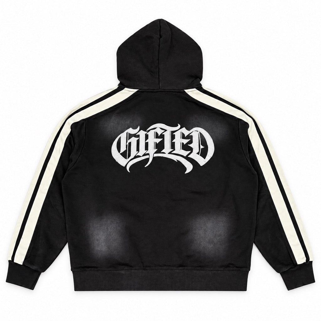 GFTD LA Players Black Zip Hoodie - back view