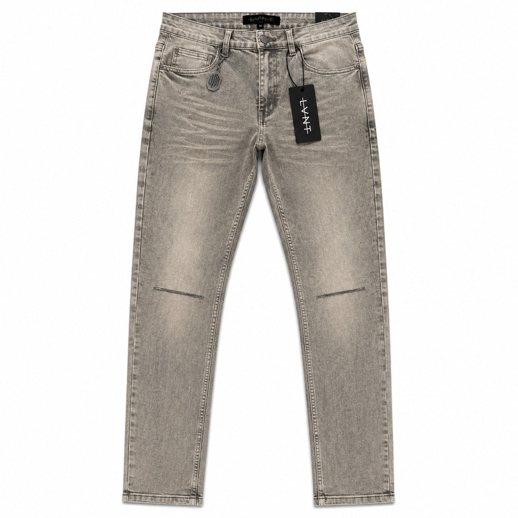 LVNT Stone Dust Skinny Jeans - front view