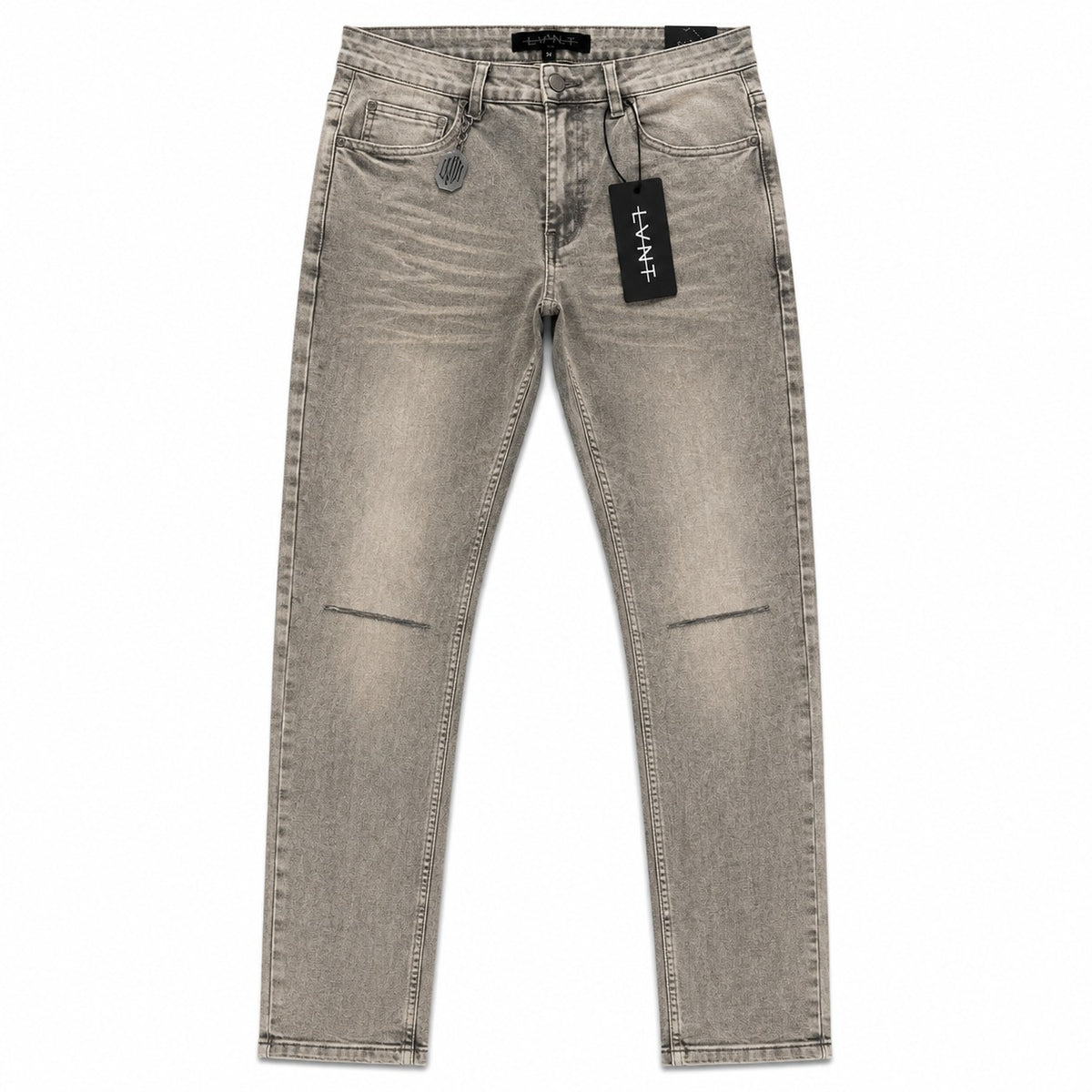 LVNT Stone Dust Skinny Jeans - front view