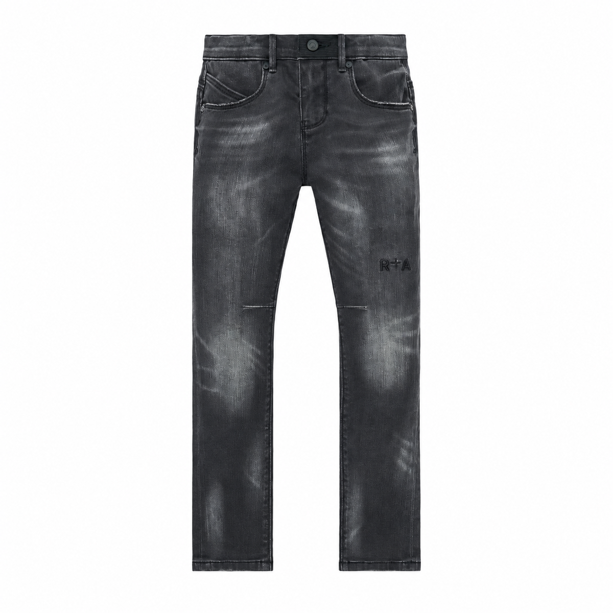 icon rta kids benson dust skinny jeans grey front