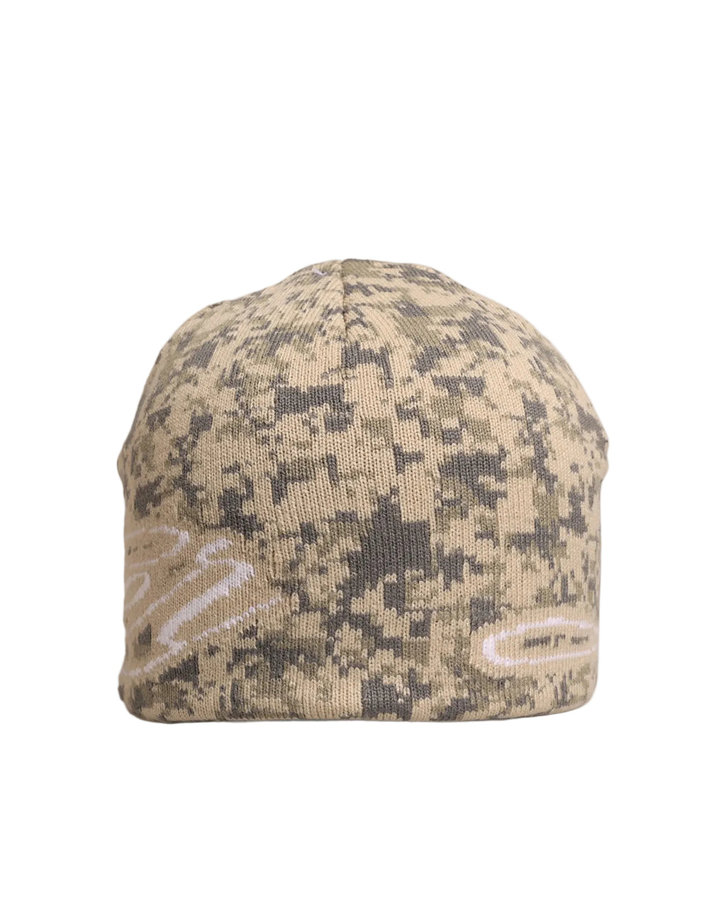 SKULL KNIT BEANIE DIGI CAMO