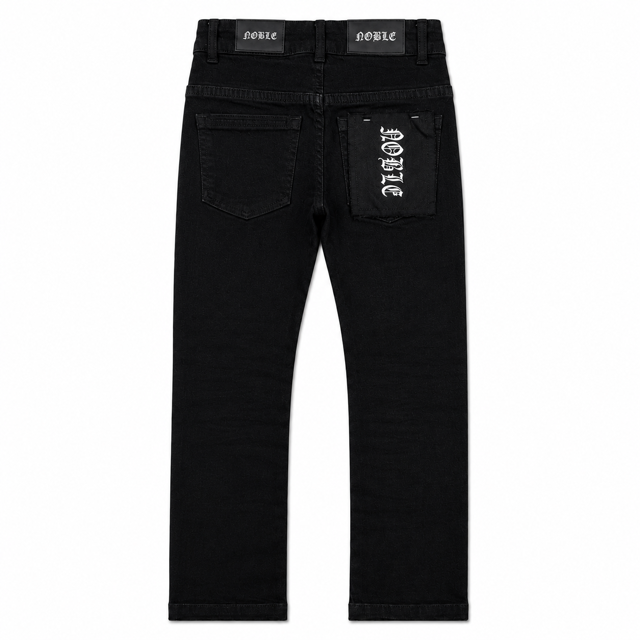 NOBLE | KIDS ESSENTIAL JEANS - JET BLACK
