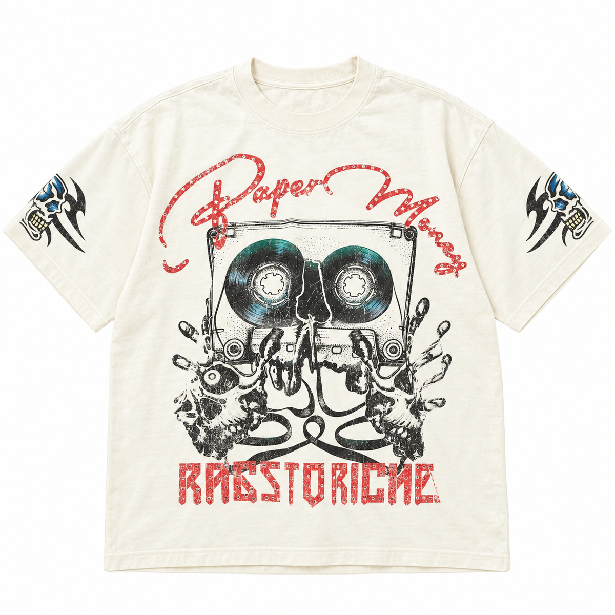 PAPER MONEY | PLAYBACK TEE - BONE
