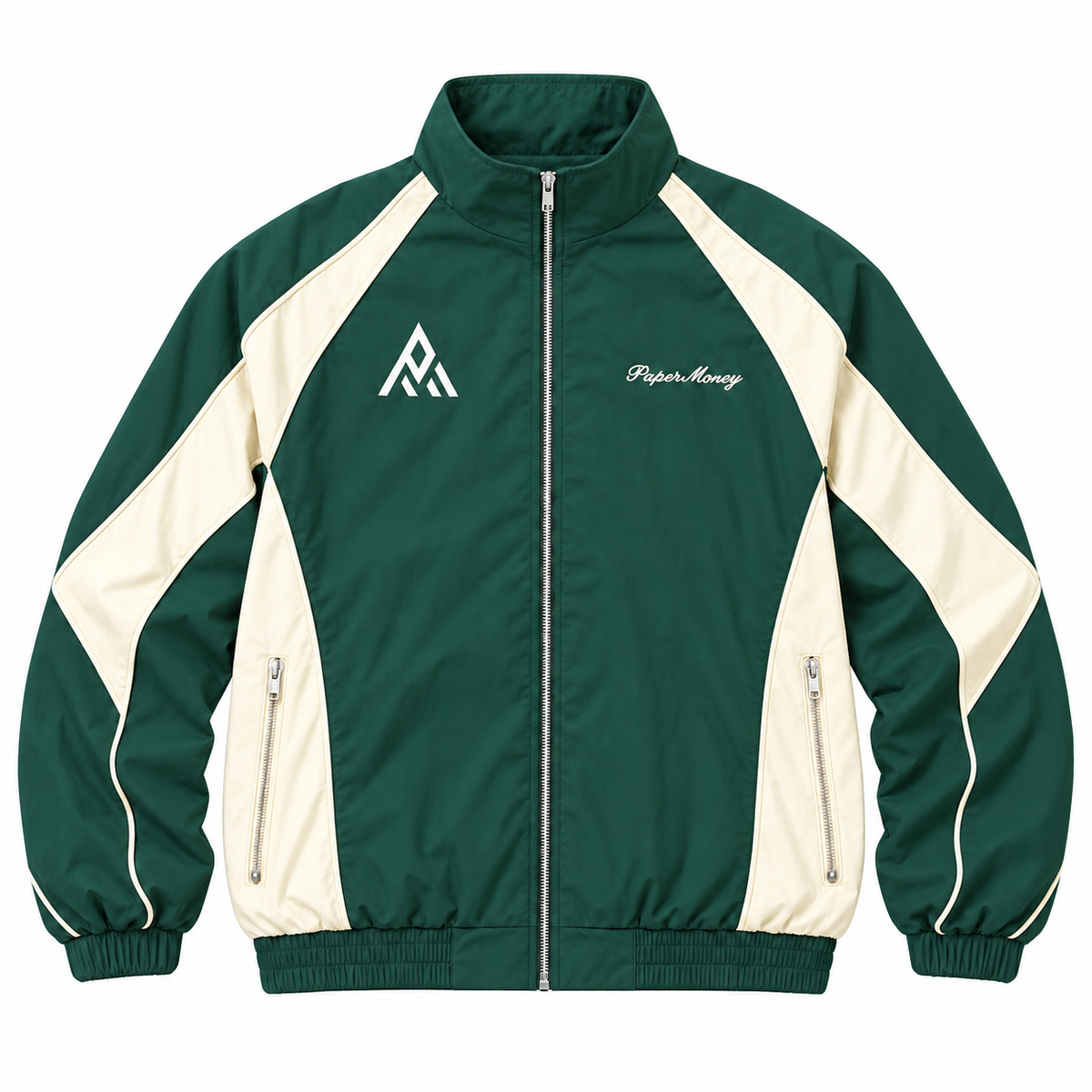 PAPER MONEY | VELOCITY TRACK JACKET - GREEN