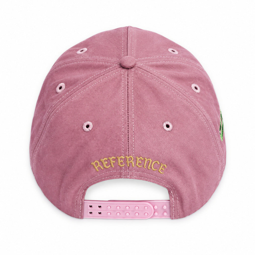Paradise LA Snapback Hat - Nude Pink back view