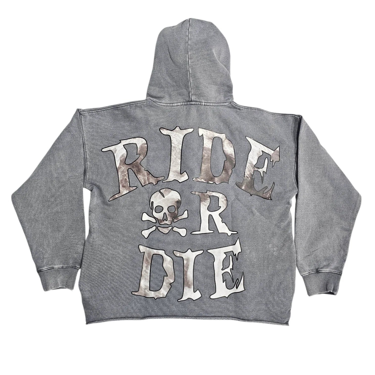 FOCUS| KIDS HELL RIDER HOODIE SLATE GREY