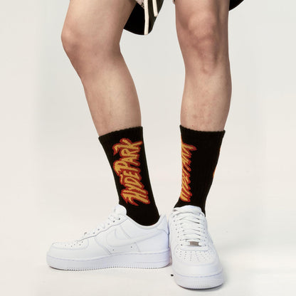 Hydepark| Logo Intarsia Sock - Smiling Cobra