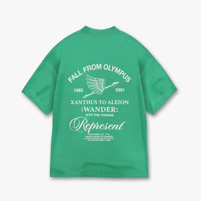 REPRESENT| Fall From Olympus Tee - Island Green