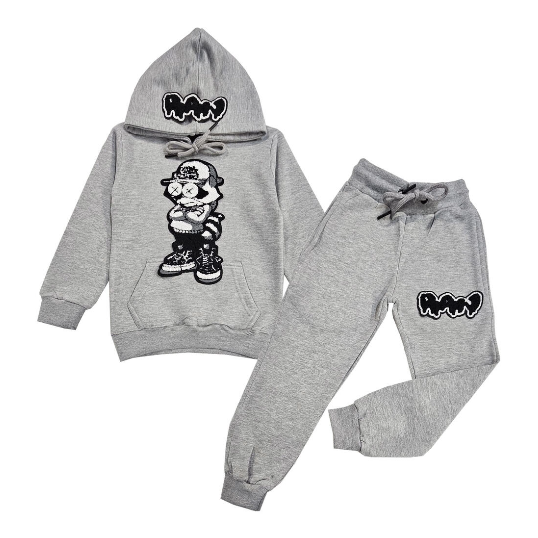 RAWYALTY| Kid's Cash Addicted Jogging Set