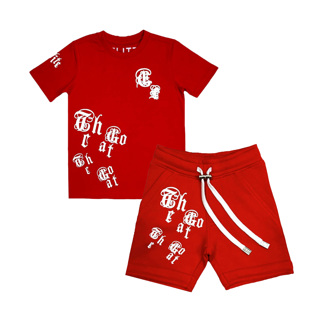 ELITE P.D| Kids The Goat Two-Piece Set