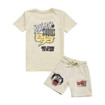 RAWYALTY| Kid's Studio World Tour Tee & Shorts Set