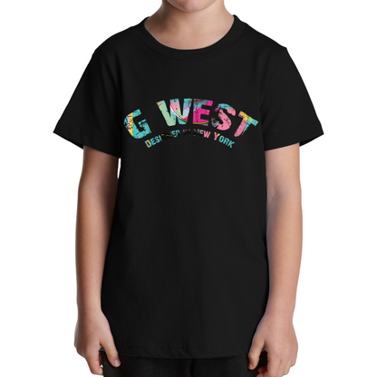 G WEST| Kid's Arch Logo Tee