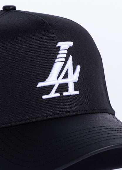 REFERENCE| Paradise LA Black Leather Hat