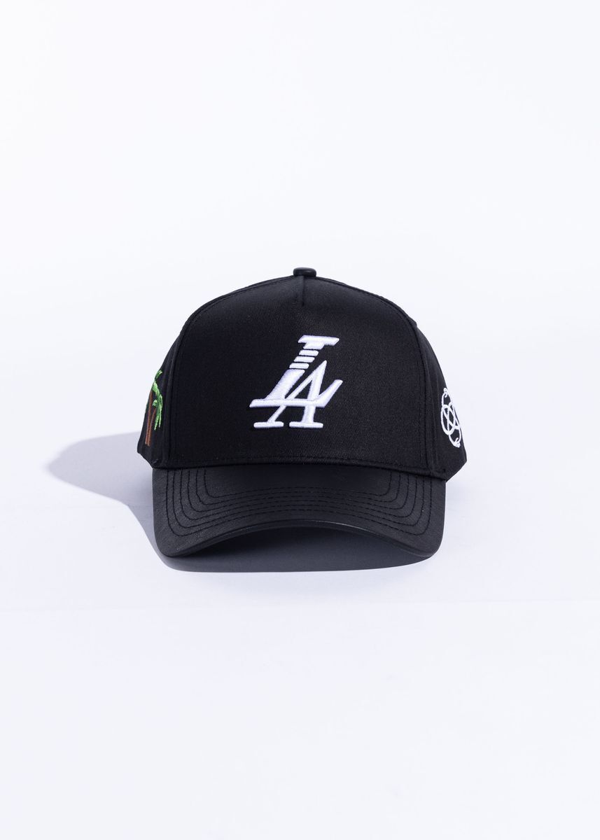 REFERENCE| Paradise LA Black Leather Hat