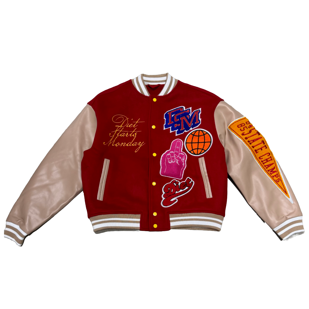 DIET STARTS MONDAY| Varsity Jacket