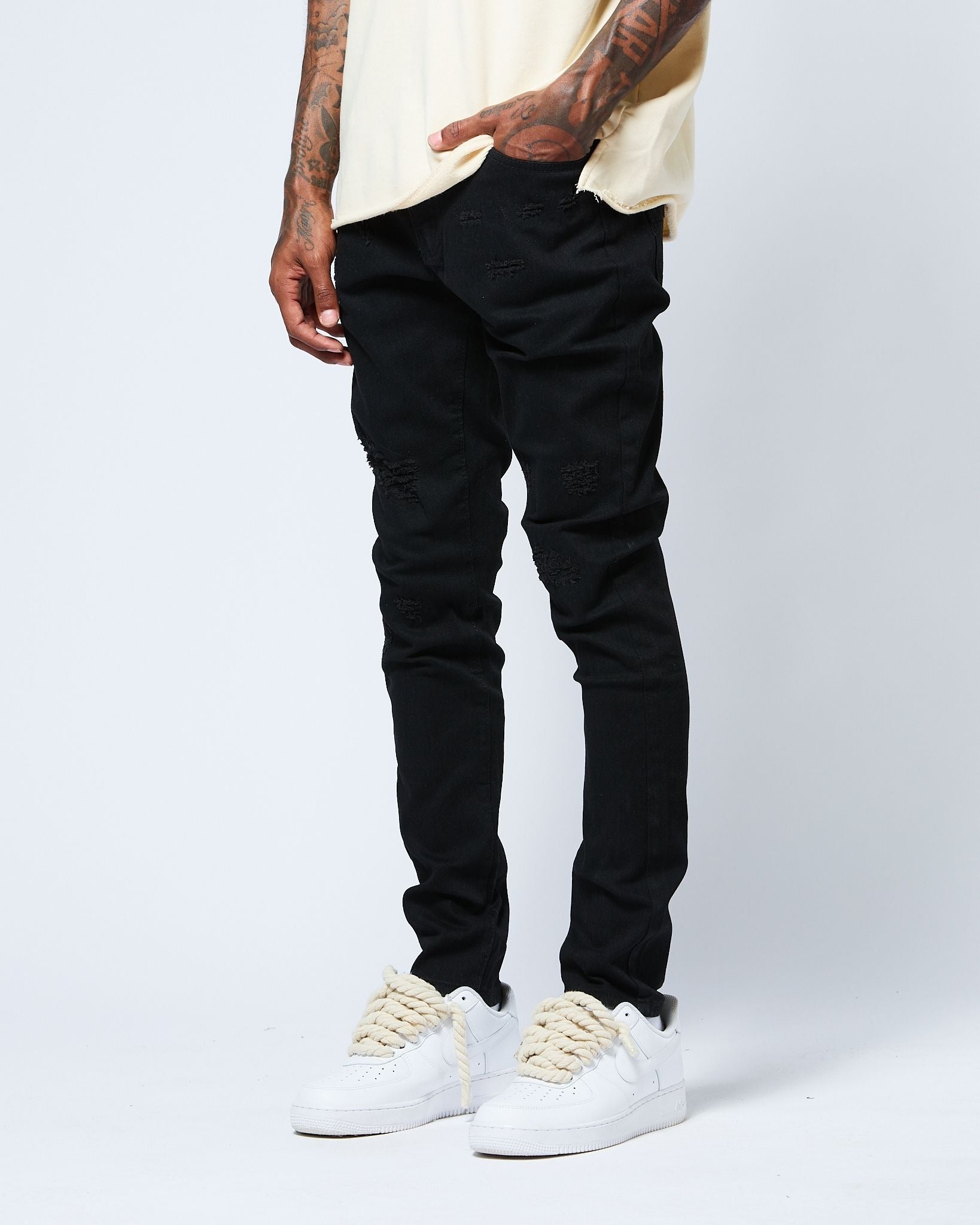 AJENDA| Omar Jet Black Jean