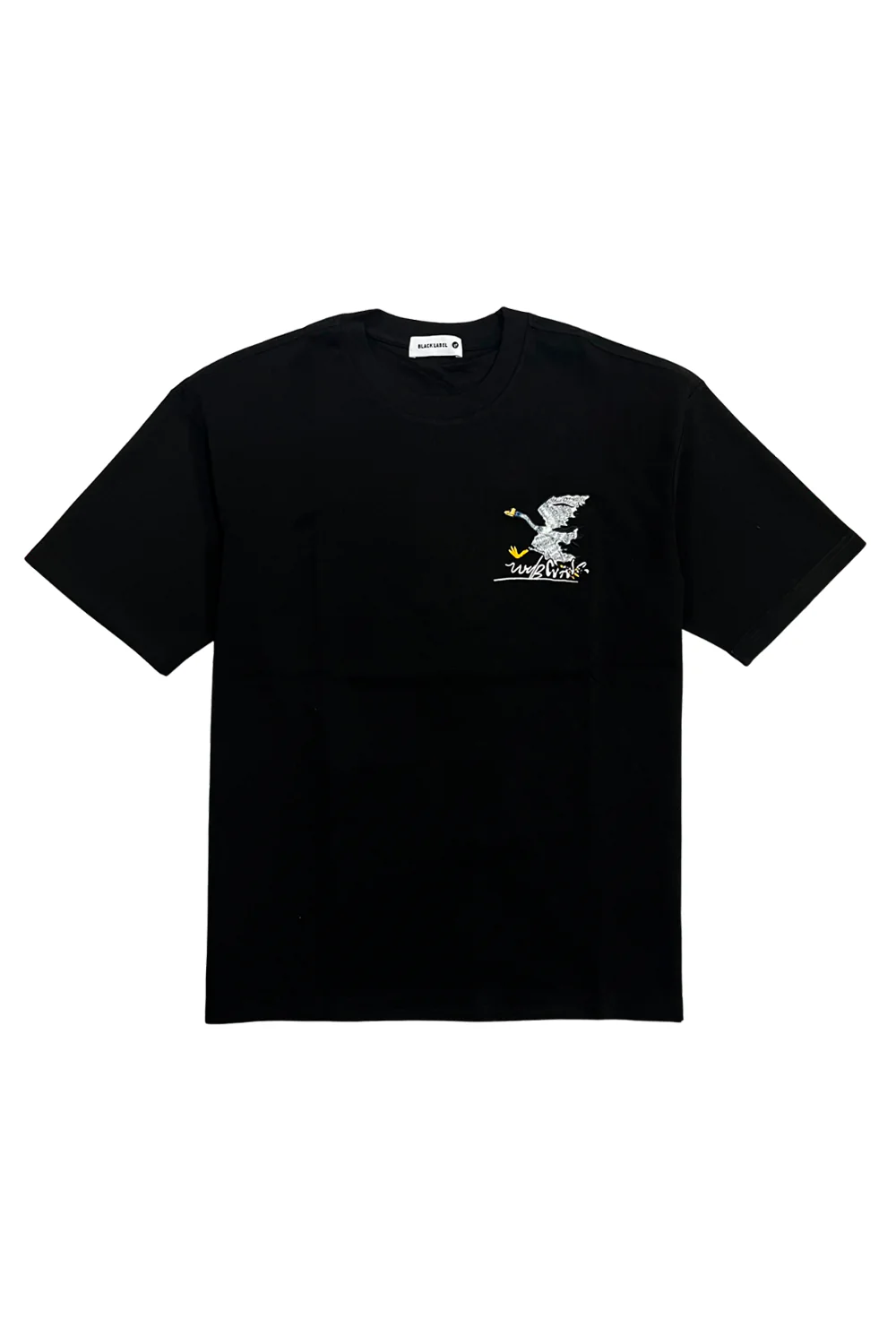 RAWYALTY| Black Label "Bird Chain" Tee