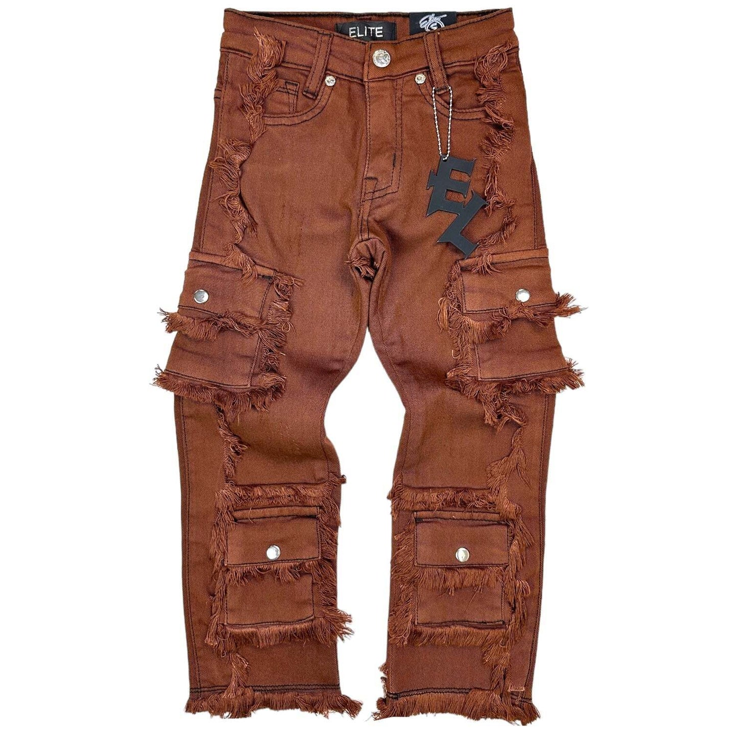 Elite Premium| Kid's Mocha Straight Jean 706