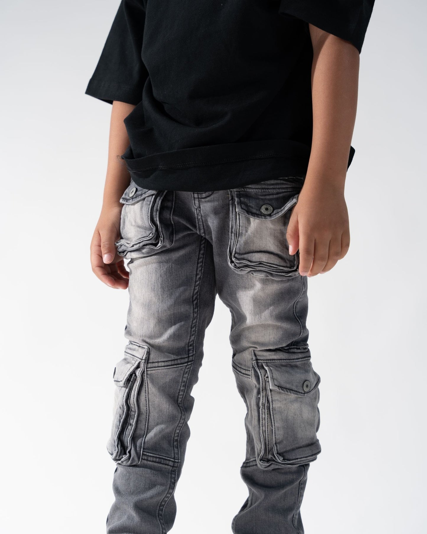 SERENEDE| Kid’s “LUNASTONE” Cargo Jeans