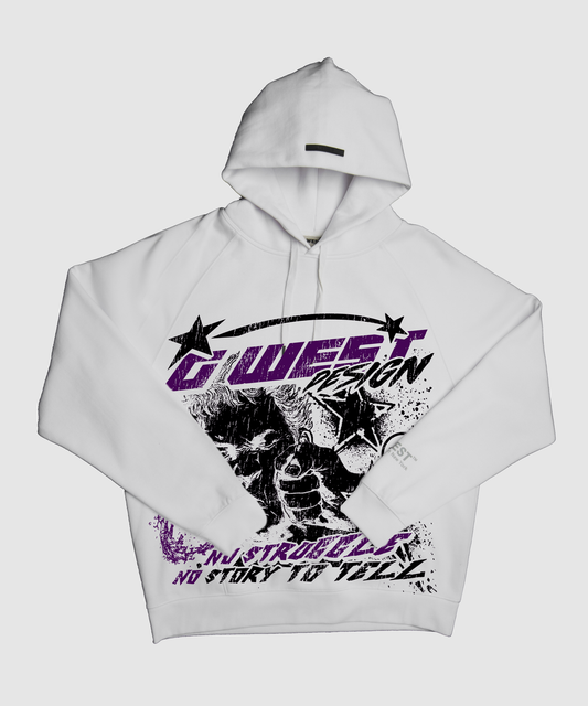 G WEST| No Struggle No Story Hoodie