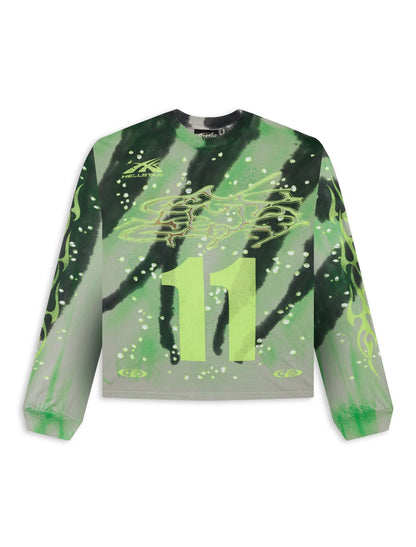 HELLSTAR| Tye-Dye Flame Longsleeve