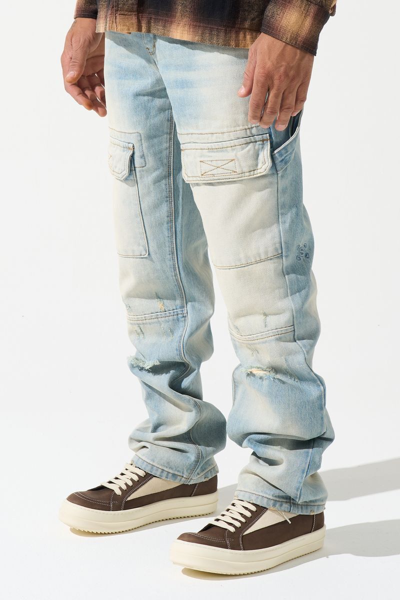 SERENEDE| Men's "fig" Baggy Jeans