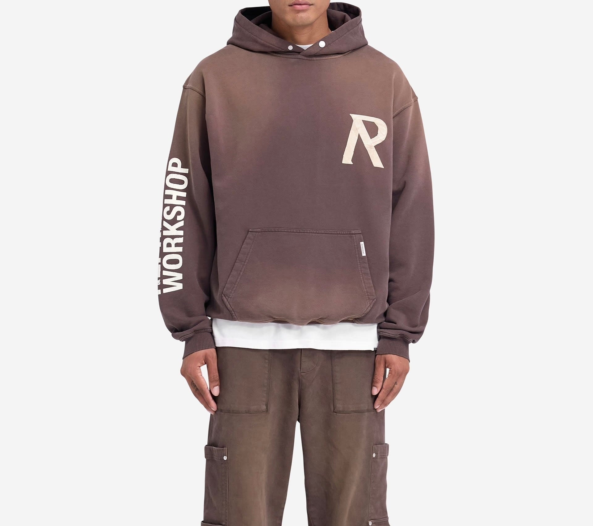 REPRESENT| Masking Tape Initial Hoodie