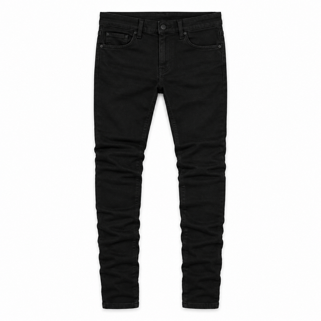 SERENEDE VANTA11 black jeans front flat lay