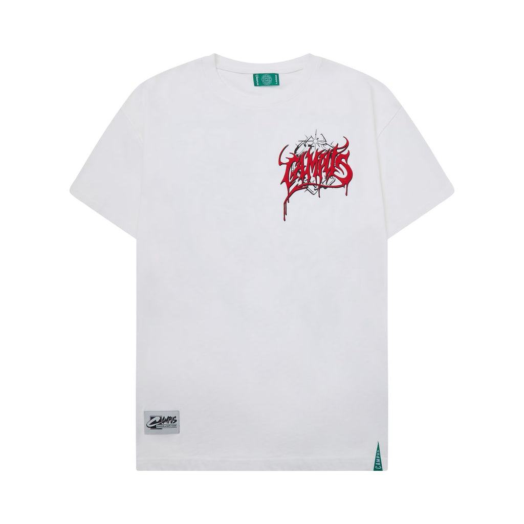 CAMPUS GOODS| TOUR TEE WHITE