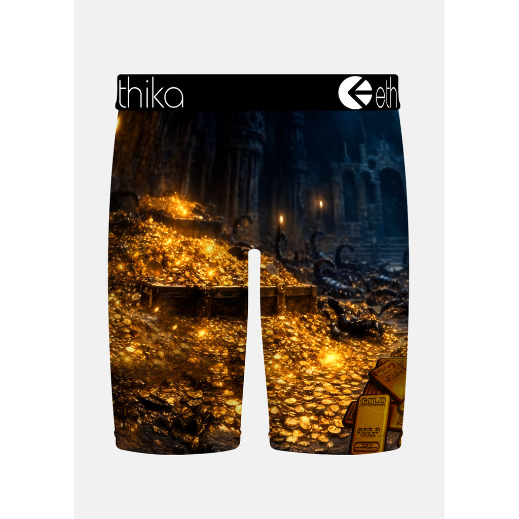 Ethika scorpion king gold - back flat lay