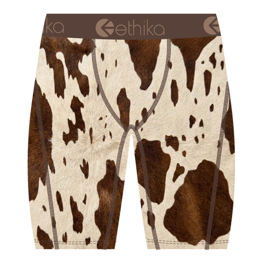Ethika rustic hide brown - front flat lay